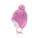 thumbnail image 5 of Gorro de invierno cálido con pompón y calavera para bebé de punto exclusivo de Desiderio, 5 of 5