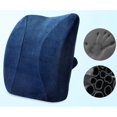 thumbnail image 3 of Cojín lumbar de espuma Cojín de rebote lento Cojín de asiento de oficina Cojín lumbar para respaldo de asiento de automóvil Cojín lumbar Ma, 3 of 5