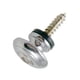 thumbnail image 5 of 10 Piezas Yuyangstore Guitarra Acústica Bajo Correa Bloqueo Pasadores Clavijas Botones Plata, 5 of 7