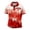 1-Red, variant on Telankuip Mens Canadian Flag Polo Shirts Short Sleeve Quarter Button up Red Maple Leaf Graphic Tees Casual Style Thin Soft Breathable Sports and Leisure Patriotic Pullover Top 12-Red XL