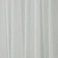 thumbnail image 3 of Nicole Miller Belfry Sheer Rod Pocket Top Curtain Panel Pair, 50x84, Snowflake, 3 of 7