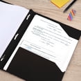 thumbnail image 5 of Five Star Stay-Put Plastic and Prong Folder, Black, 5 of 8