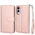 thumbnail image 6 of Galaxy S25 Edge Case,for Samsung Galaxy S25 Edge 6.7" Wallet Phone Case,Takfox PU Leather Magnetic Detachable Card Holders Shockproof Kickstand Protective [Flip Folio Cover] Rose Gold, 6 of 9
