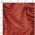 thumbnail image 2 of Soimoi Red Crepe Silk Fabric Shells Ocean Print Fabric by the Yard 42 Inch Wide, 2 of 6