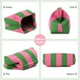 thumbnail image 5 of Summer Beach Clutch Purses for Women Woven Crochet Handbags Dumpling Clutch Ruched Cloud Purse Casual Colorblock Bag, 5 of 6