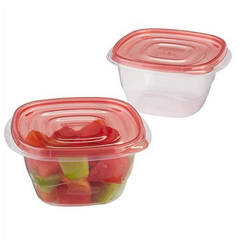 Rubbermaid® Square Food Storage Container - Clear, 2 pk - Baker's
