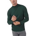 thumbnail image 1 of GHSDFBB T-Shirt Homme Coupe Régulière Basique Léger à Manches Longues Col Roulé Simulé, 1 of 3