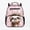 Cherry Sloth Bloom, variant on Colorful Cat Faces Backpack for Kids, Polyester Lightweight Preschool Kids Polyester School Bag for Daily Kindergarten