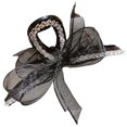 thumbnail image 1 of Pince à Cheveux Sauvage pour Femmes Pince à Cheveux Nœud en Filet Fil Coréen Strass, 1 of 3