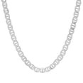 thumbnail image 2 of Thick/Heavy Men's Italian Silver Mariner Chain - 22"-24", 2 of 5