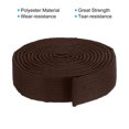 thumbnail image 3 of Uxcell 1.5"x6.5Ft 2m Cotton Judo Colored Ranking Belt, Brown, 3 of 5