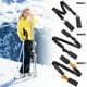 Sangle de Transport pour Bâtons de Ski Bandoulière Réglable pour Bâtons de Ski Sangle Fixe pour Planche de Ski avec Coussinet Antidérapant – image 5 sur 7