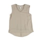 thumbnail image 1 of Blusa de chaleco sólido Bar III para mujer marrón XS, 1 of 2