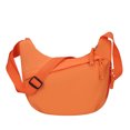 thumbnail image 3 of Clossjun Women Crossbody Bags Casual Lightweight Shoulder Bags Fashion Half Moon Bags Adjustable Belt Flexible Daypacks For Work Out Back To School Saffron, 3 of 6