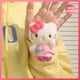 thumbnail image 2 of LLavero de juguete de peluche Kawali Hello Kitty, bolsa colgante, mochila, decoración de dibujos animados, regalo para habitación, muñeco de peluche, 10Cm Fivean unisex, 2 of 2