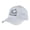 Go Outside, White, variant on Children's Kids' Unisex Washed Twill Low Profile Adjustable Baseball Cap, Smiley, White