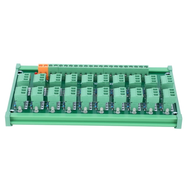 Terminal Block, Terminal Block 3 Fils 20 Canaux Terminal Block Automatisé Industrie Fonctionnalité Polyvalente