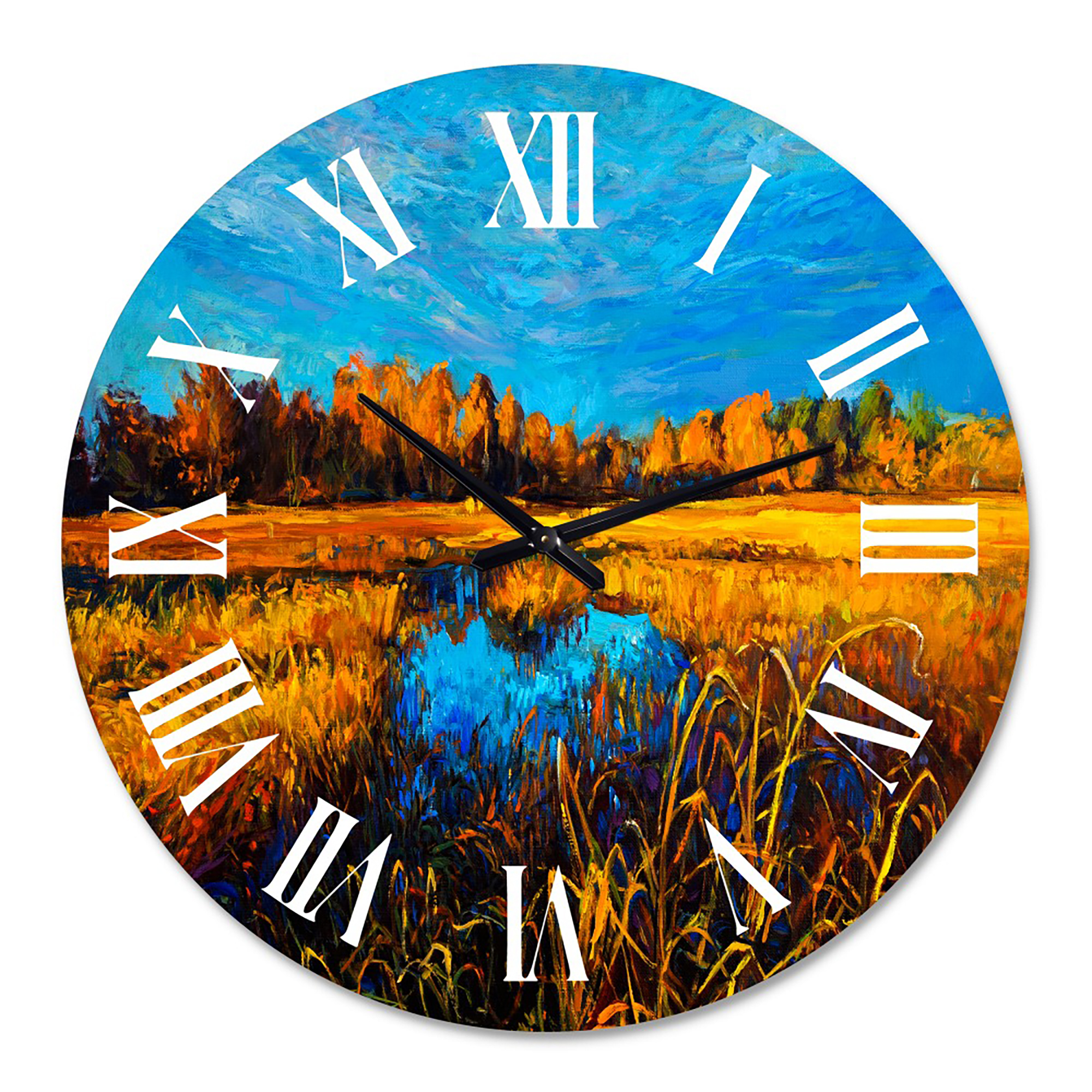 Designart 1 in Traditional Wall Clock