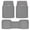 Gray, variant on Motor Trend FlexTough Plus 2 Piece Front Car Floor Mats, Black Deep Dish Contour Liners, Heavy Duty Rubber Floor Mats for Car SUV Truck & Van, All Weather Protection, Universal Fit, Trim to Fit