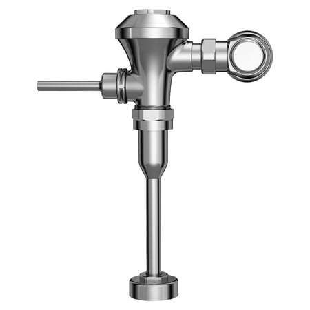

American Standard Ultima Manual Urinal Flush Valve 0.125 GPF Diaphragm-Type for 0.75-in Top Spud in Polished Chrome