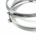 thumbnail image 3 of 7inch Round Headlight Mounting Bracket Ring Fit For 07-17 Wrangler JK Silver S, 3 of 5