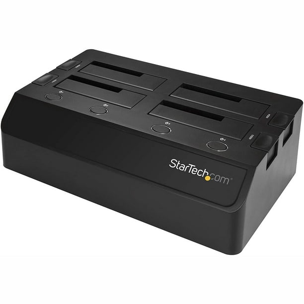 Startech 4-Bay SATA HDD Docking Station - For 2.5”/3.5" SSDs/HDDs - USB