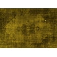 thumbnail image 1 of Ahgly Company Machine Washable Indoor Rectangle Persian Yellow Bohemian Area Rugs, 6' x 9', 1 of 4
