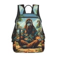 thumbnail image 1 of Fotbe Forest Meditating Gorilla Mochila Ligera para Hombres y Mujeres - Duradera y Resistente al Agua, Ideal para Escuela, Trabajo, Viajes y Uso Diario, 1 of 7