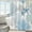 A1, variant on Extra Long Shower Curtain 72 x 84, Tall Nautical Coastal Fabric Shower Curtain, Ocean Beach Seashell Starfish Themed Marine Underwater Bathroom Shower Curtain Set with Hooks, Blue