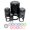 Black, variant on Winking Smiling Face Emoticon Self-Inking Rubber Stamp Ink Stamper - Blue Ink - Mini 1/2 Inch