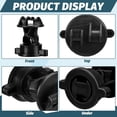 thumbnail image 3 of 25 Pcs Plastic Screw Tight Round Post Insulators - Ideal for Garden,, 3 of 9