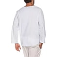 thumbnail image 2 of Camisa De Manta Hombre Playa Descanso Yoga Fresca Cómoda Ml, 2 of 4