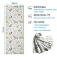 thumbnail image 2 of Colorful Forest Princess Pattern Hot Yoga Mat Towel Non Slip for Hot Yoga - Quick-Drying Yoga Mat Cover with 4 Corner Pockets with Travel Bag - Hot Yoga Towel Non Slip 70"x26", 2 of 6