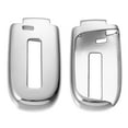 thumbnail image 3 of TPU Key Fob Cover Case for Jeep Grand Cherokee 14-21 Key Fob Shell Protector Keyless Remote for Smart Key Holder Silver Tone, 3 of 6