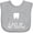 AC-Heather Grey, variant on Inktastic I Got My First Tooth Announcement Boys or Girls Baby Bib
