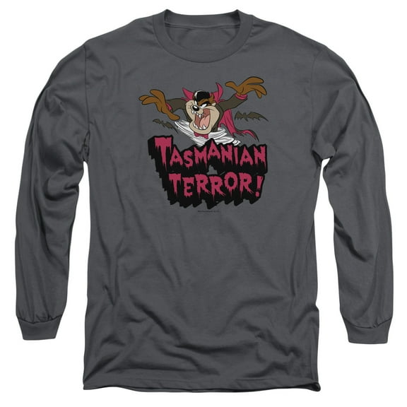 Looney Tunes Taz Terror Mens Long Sleeve Shirt