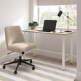 thumbnail image 2 of Hustle 48W x 24D Computer Desk and Chair Set in Natural Elm - Engineered Wood, 2 of 9