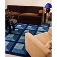thumbnail image 5 of Premium Hand Tufted Rug with Cubic Design made with 100% New Zealand Wool Best Suites in your Living Room, 5 of 5