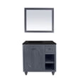 thumbnail image 2 of Laviva Odyssey 36" Wood Cabinet with VIVA Stone Countertop in Maple Gray/Black, 2 of 9