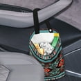 thumbnail image 3 of Yuyamidu Aztec Western Geometric Car Gabage Portable Car Trash Bag Decor Collapsible Garbage Can Hanging Automobile ccessories Practical Storage Organizer Bag, 3 of 7