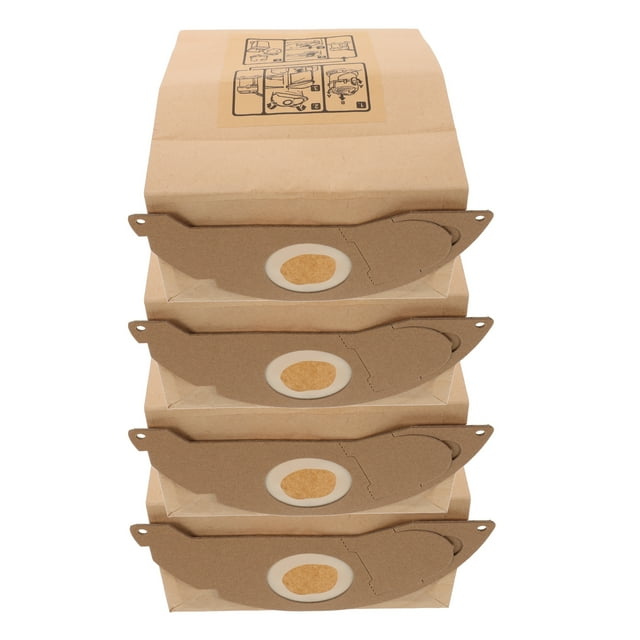 4Pcs Vacuum Cleaner Bag Vacuum Cleaner Bag Accessories Large Capacity Bag Compatible for Chrcher A2/S2500/WD