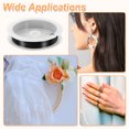 thumbnail image 6 of Uxcell Artistic Wire 20ft 24 Gauge Brass Craft Jewelry Wrapping Wire, Black, 6 of 6