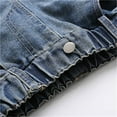 thumbnail image 5 of Toddler Jean for Girls Star Jeans Girls Straight Leg Jeans Wide Leg Girls Pants High Waist Baggy Jeans with Pocket Cute Clothes Kids 3-4 Years, 5 of 8