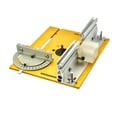 thumbnail image 2 of Router Table Insert Plate For Woodworking Benches Table Saw With Miter Gauge Guide Aluminium Profile Fence Sliding Brackets ,Woodworking Protractor, 2 of 7