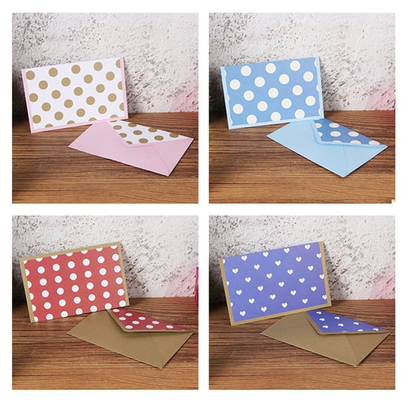 HINTRMENT 60Pcs Assorted Color Paper Envelopes for Letter Paper