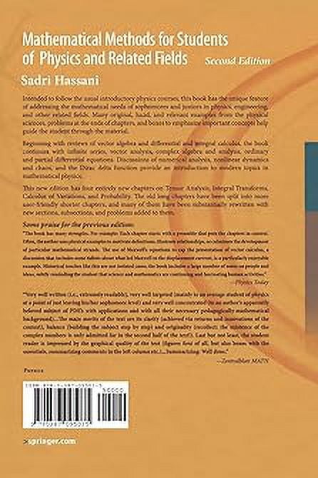 Lecture Notes in Physics Mathematical Methods: For Students of Physics and Related Fields, Book 719, (Hardcover)