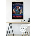 thumbnail image 4 of NFL New England Patriots - End Zone 17 Wall Poster with Magnetic Frame, 22.37" x 34", 4 of 5