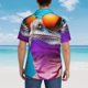 thumbnail image 4 of Fotbe Lizard With Sunglasses Colorful Camisa Hawaiana para Hombre Unisex – Camisa Casual de Verano con Botones de Manga Corta de Algodón y Lino,Medium, 4 of 7