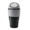 thumbnail image 1 of Shisuyan Bling Vehicle Garbage Can Rhinestone Car Garbage Can Vehicle Trash Can with Lid, 1 of 8