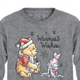 thumbnail image 3 of Disney Winnie The Pooh - Pooh & Piglet Warmest Wishes Christmas - Toddler & Youth Long Sleeve Graphic T-Shirt, 3 of 5